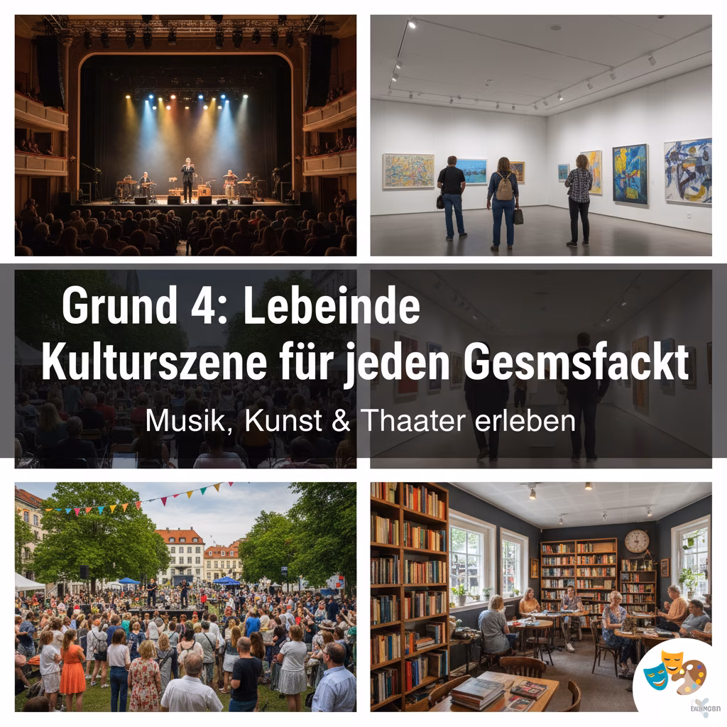 Lebendige Kulturszene für jeden Geschmack