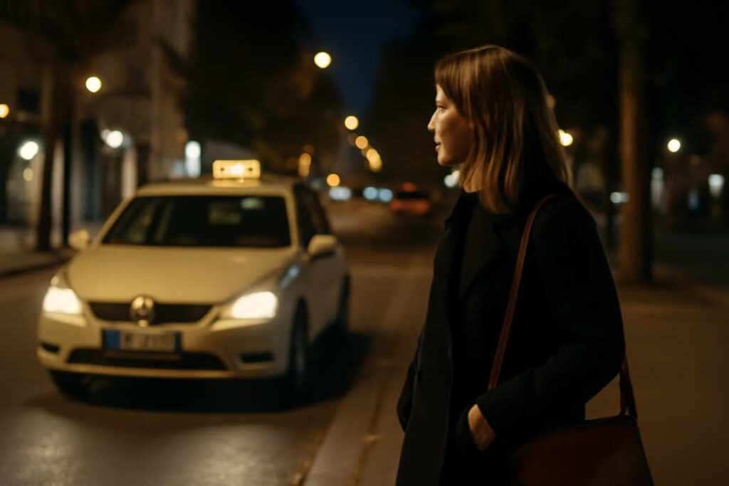 Nachttaxi für Frauen